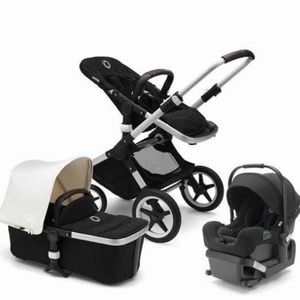Bugaboo Fox Stroller and Nuna Turtle Car Seat